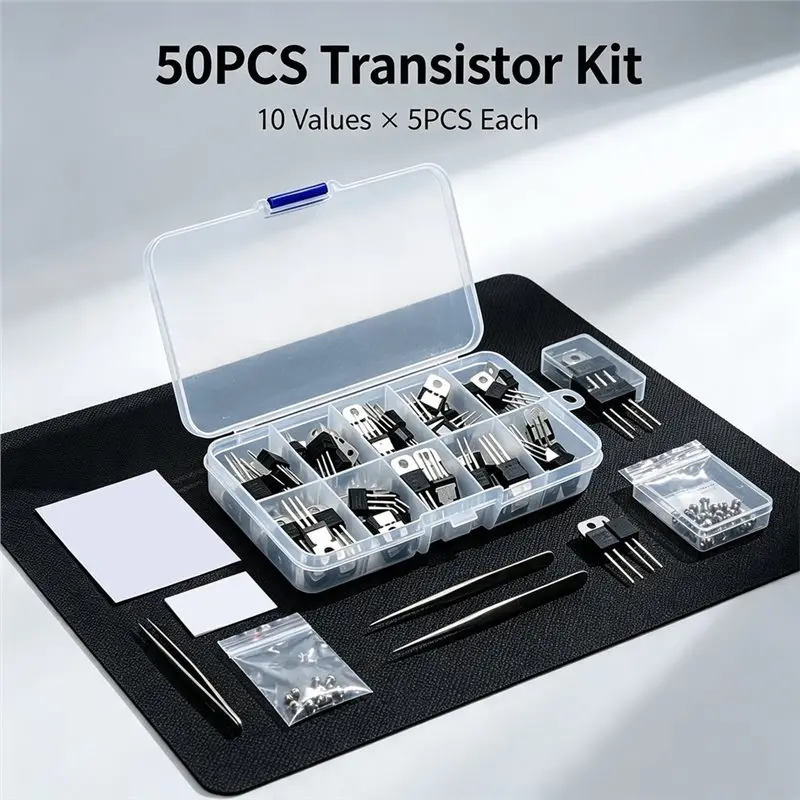 ABMH-TO-220 Linear Stabilivolt Assortment 10 Values Voltage Regulator LM317T L7805CV L7806 Voltage Regulator