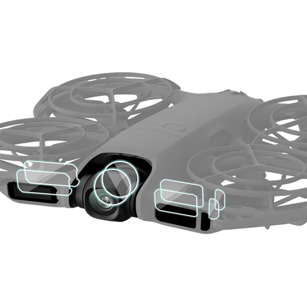 1-2 PACK Tempered Glass Lens Screen Protector For DJI Neo 2 Drone Nano Soft Film For DJI Neo 2 Drone Screen