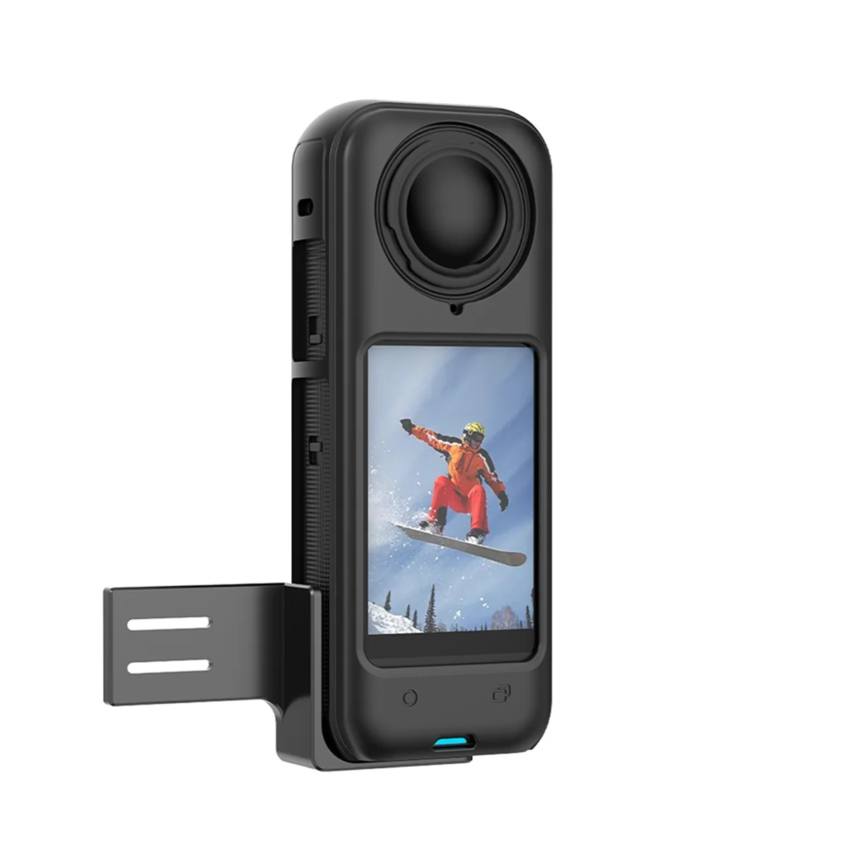 For X4 Cold Shoe, Microphone Expansion Mic Cold Shoe Sport Action Camera Accessory