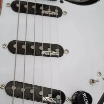 

Горячие продукты-Wilkinson WVS Ainico5 с одной катушкой, гитарный звукосниматель для Squier S T, сменные звукосниматели для электрогитары