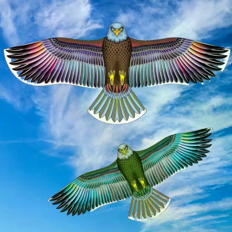 Bird Scaring Device, Yard Garden Hawk Kite, Colorful Eagle Repellent, Flight Simulation