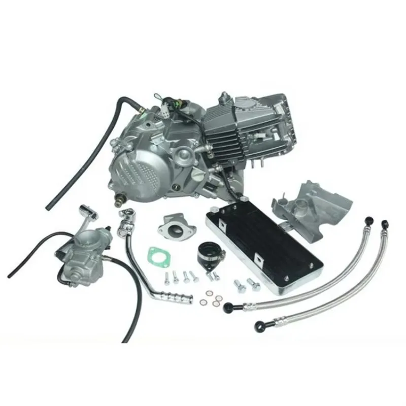 W190   4 Stroke Engine Parts Motorcycle Engine Assembly 190CC Horizontal Zs190 Engine