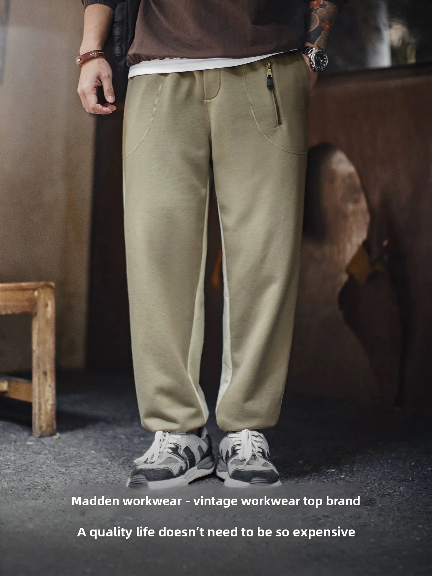 

Мужские спортивные повседневные брюки American Sle Workwear в стиле ретро с цветными вставками, длинные, на весну-осень, с эластичным поясом, карго