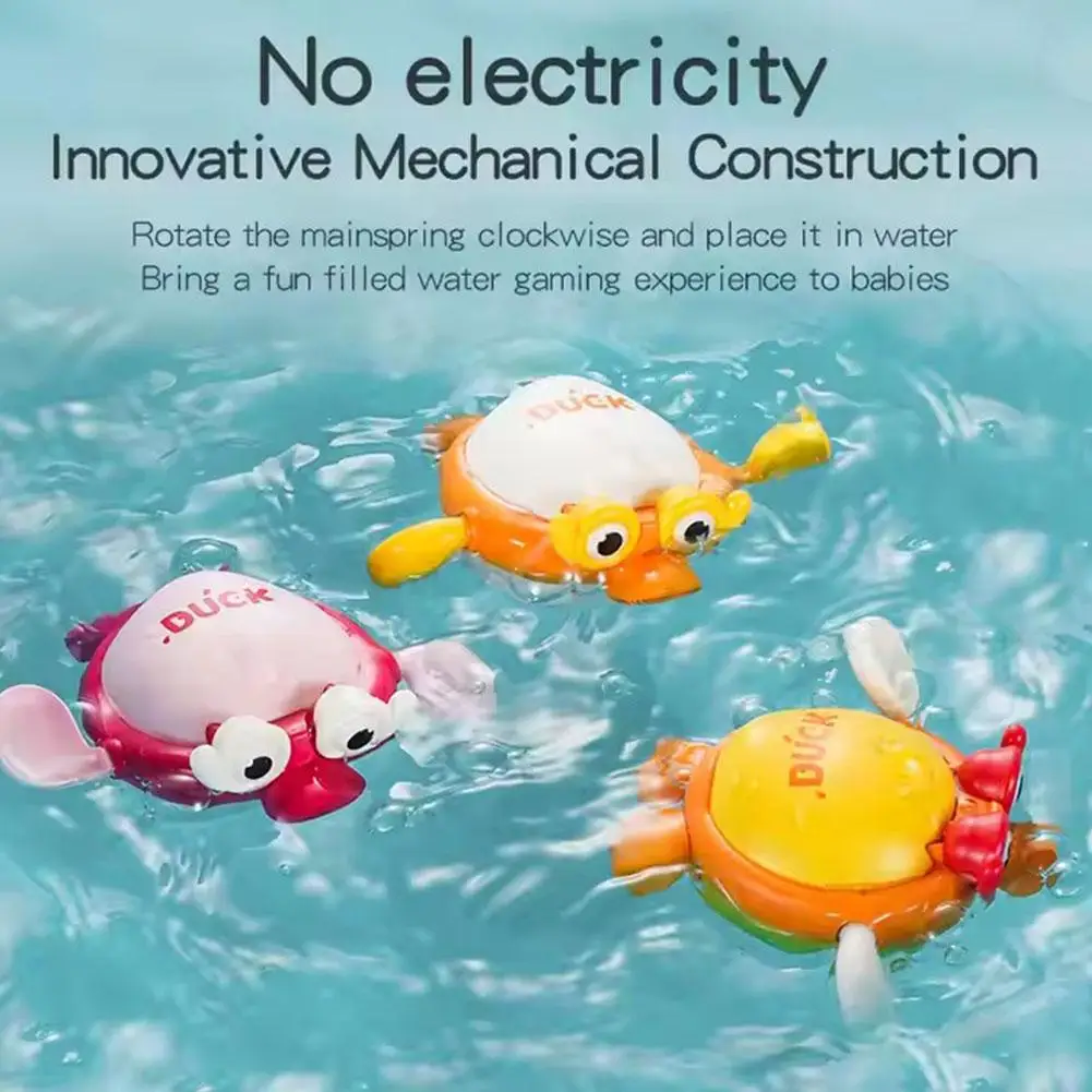 Juguetes de baño para bebés, niños, natación, pato amarillo pequeño, juego de diversión con agua, pato, baño, lindo y divertido, juguete para bañera y ducha