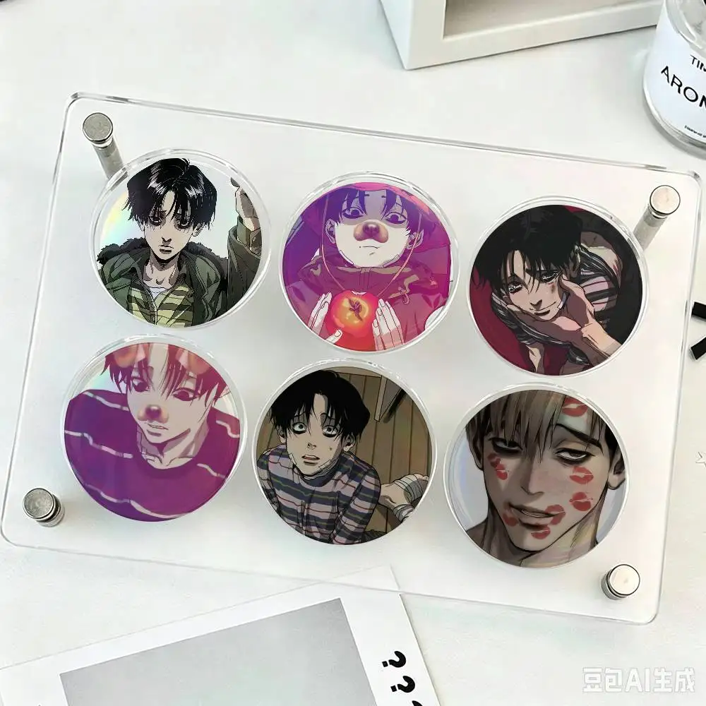 K-Killing S-Stalking Korean Manga  Series Pins Funny Badge Interesting Cartoon Animals Brooches Backpack Clothes Gift Accessory