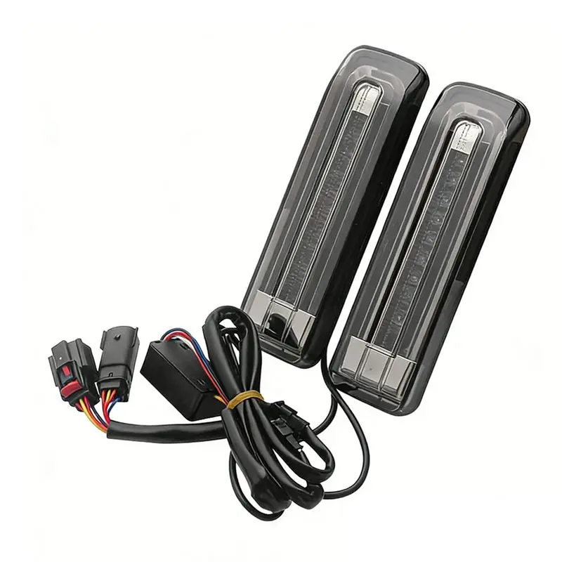 

Motorcycle Rear Fender LED Light Brake Lamp Turn Signal Saddlebag Filler For Touring Road Glide Ultra 2014-Up