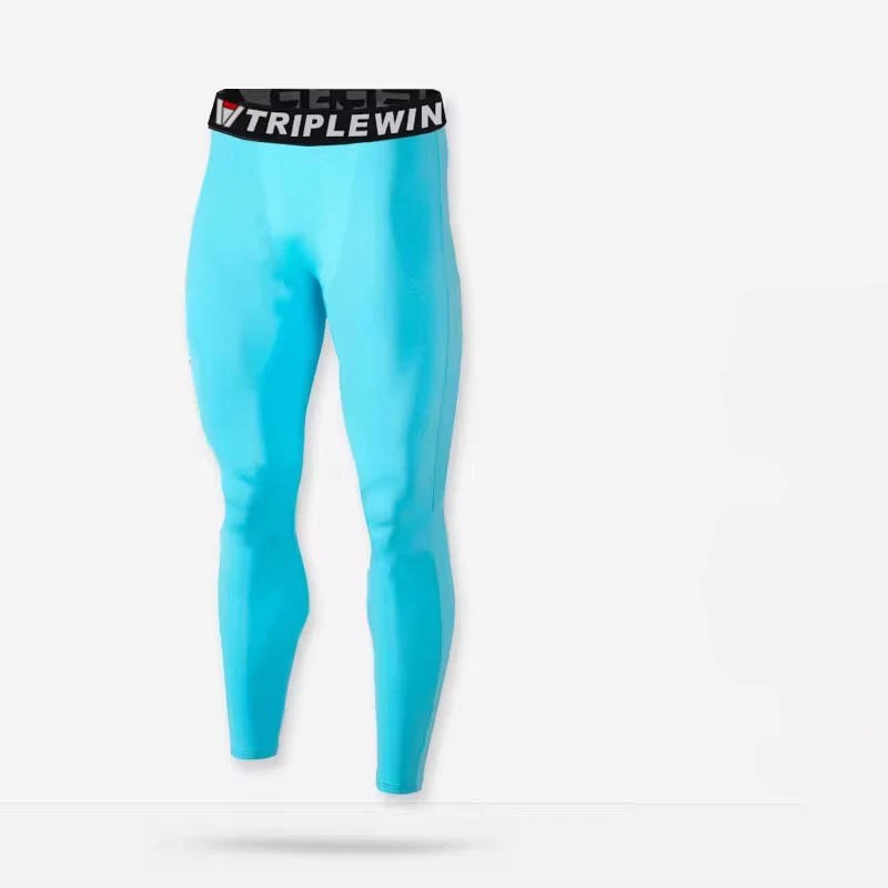 Summer Spring Autumn Men Running Tights GYM Pants Male Basketball Football Soccer Fitness Exercise Sport Long Legging B16