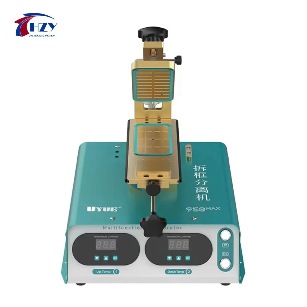 958max 500W 5In1 Cellphone Frame Removing Screen Separator Build-In Vaccum Pump Machine 8 Inch Phone Screen Repair Tool