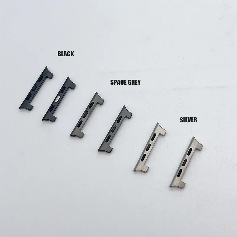 22mm Titanium Adapter Connector For Apple Watch Titanium Band Ultra 49mm 45mm 42MM 44mm DIY Accessories for iwatch watchband