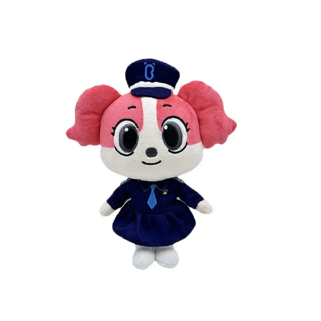 Pluszak Hot Sheriff Labrador Pies Bezpieczeństwa Sierżant Labrador Wilczy Pies Lalka Kreskówkowa Chłopcy Dziewczęta Miękkie Wypchane Zabawki Prezent dla Dzieci