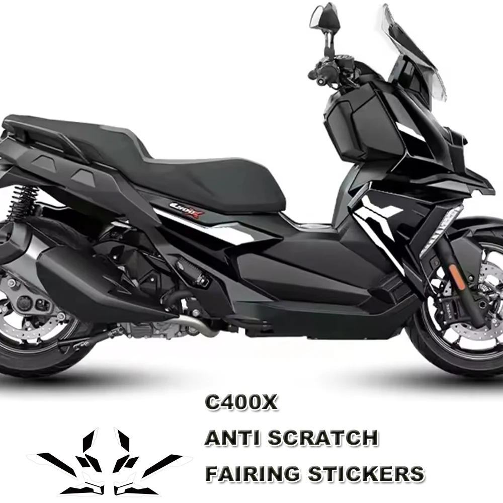 

For BMW C 400X Modification Decal Paint Protection Accessories C400X Accessories Waterproof and sunscreen stickers Anti-Scratch