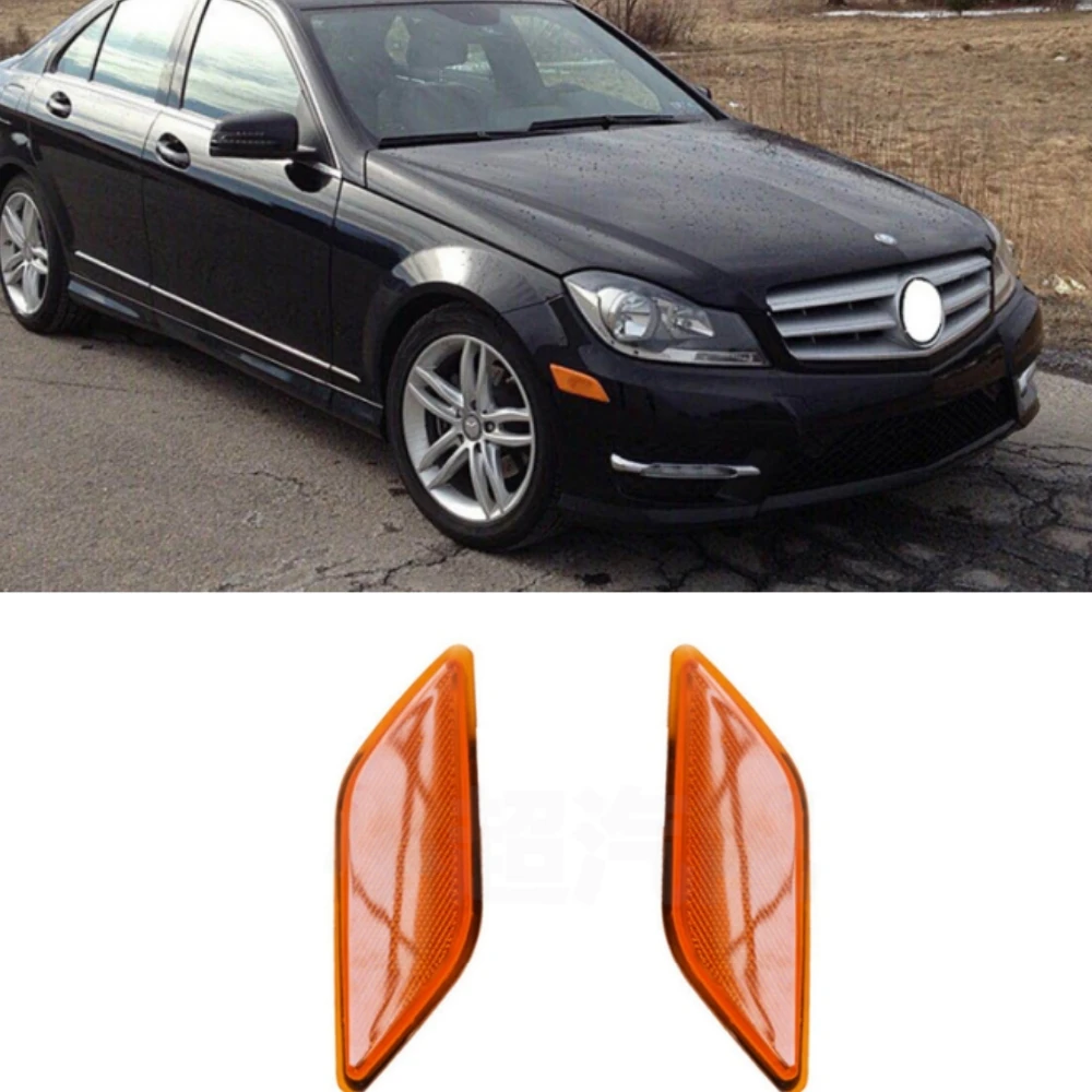 Side Marker Light Turn Signal Lamp A2128200121 A2128200021 For Mercedes Benz W212 E-Class 4-Door 2010-2013