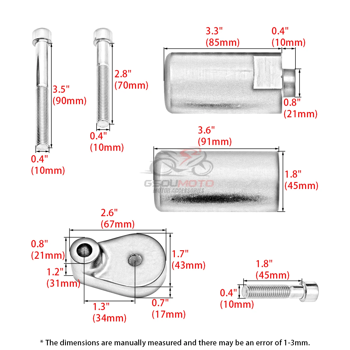 New Motorcycle Accessories Frame Sliders Crash Falling Protection For Yamaha YZF R6 600 YZF600 YZF-R6 YZFR6 2008-2014 2009 2010