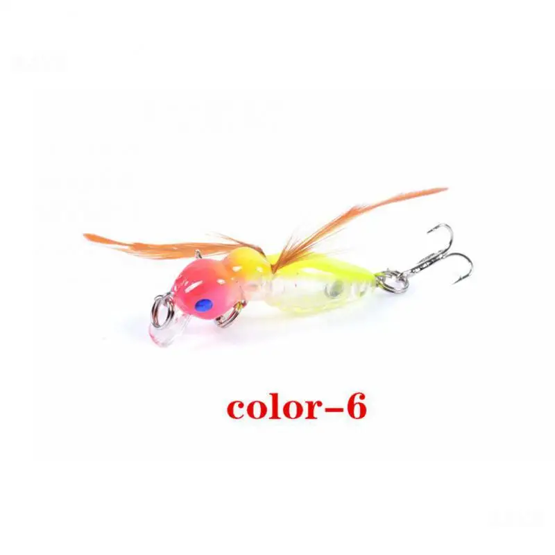 Luya Bait Micro Plastic Fishing Accessories Hard Bait 4.5cm/3.4g Fish Gear Fishing Lures Submerged 8 Colors Fishing Goods