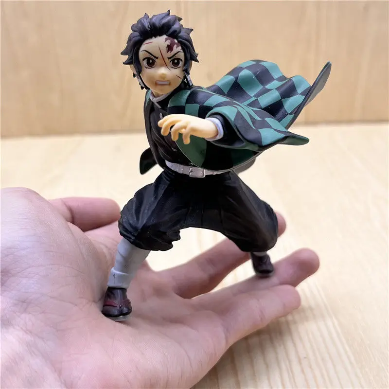 Genuine no box  Demon Slayer: Kimetsu no Yaiba Tanjiro Kamado Nezuko Zenitsu AnX Figures