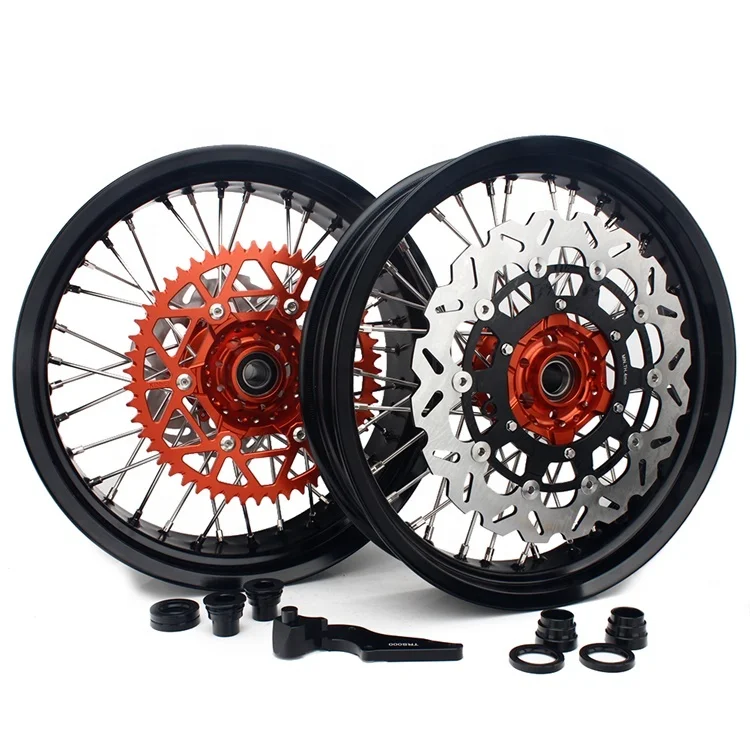 motorcycle 17'' spoke wheel sets for KTM Husaberg