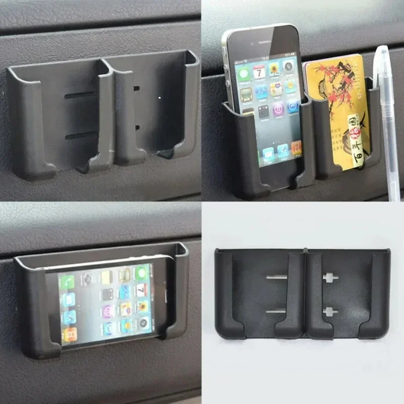 Universal Car Phone Holder, Adjustable Slot Design, Multifunctional Mount for Car Console