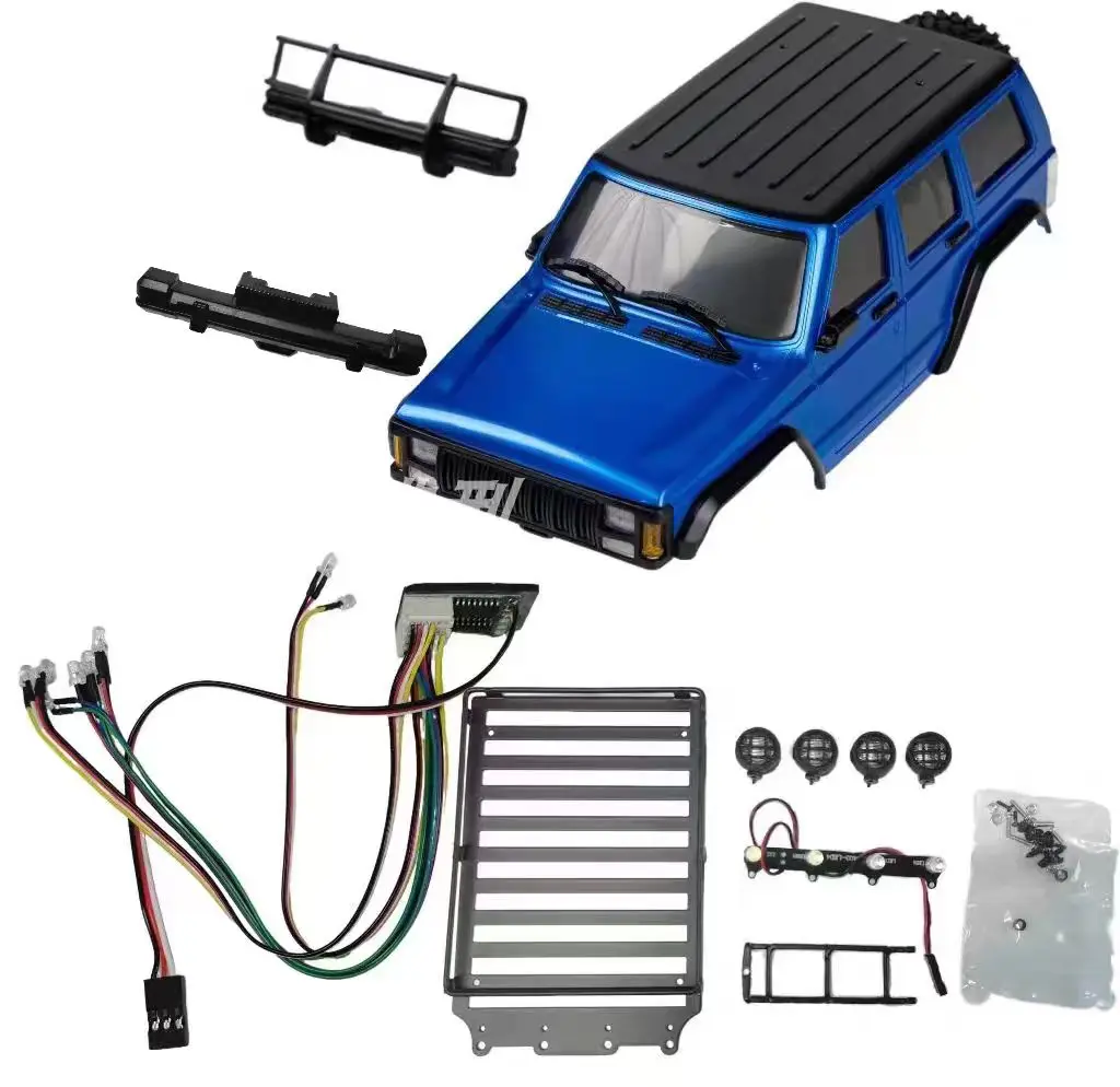 Remote control car accessories TRX4M Aoxing C8801 Wrangler C8809 Cherokee RC climbing car shell light group modification