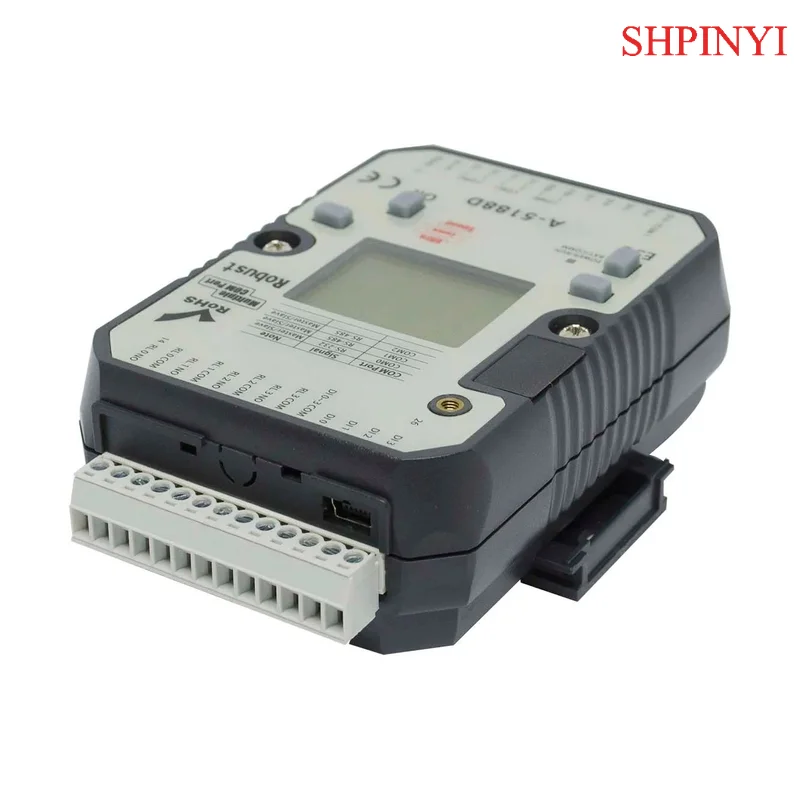 LCD Screen PLC Controller with 8DI,4DO RS-485 Port Modbus RTU (A-5188D)