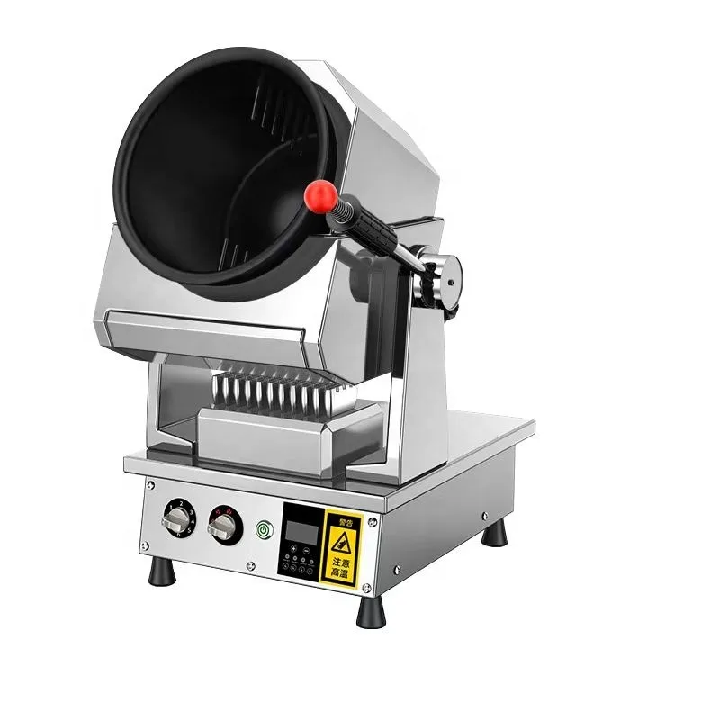 1.5kg Small Automatic Stir-Fry Robot Machine for Home Kitchen/Commercial Use