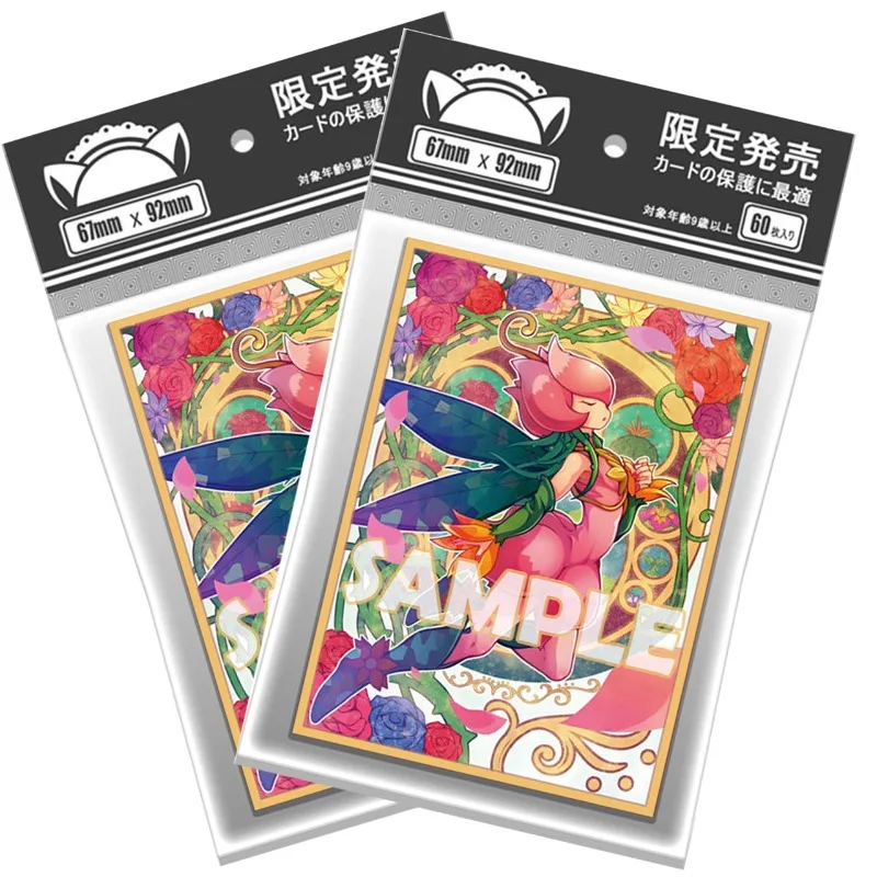 

Защитный чехол для коллекционных карт Digimon Lilimon Series (67x92 мм) для DIY DTCG/PTCG настольных игр, аниме-мультяшный дизайн Lilimon