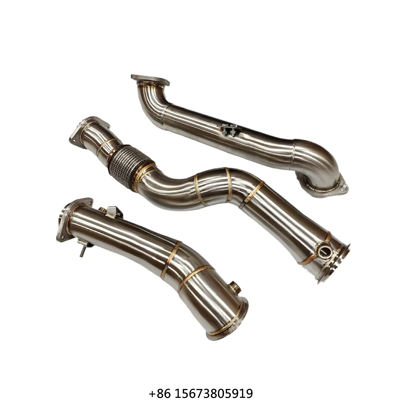 

Contach Stainless Steel Downpipe for M3 G80 M4 G82 S58 DownpipeCustomed