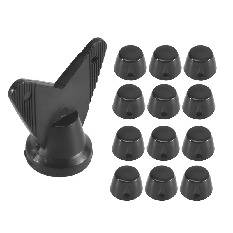 AEB0-12 PCS Football Boot Spikes Professional Soccer Boot Cleats M5 Replacement Studs With Wrench Track Shoes Spikes