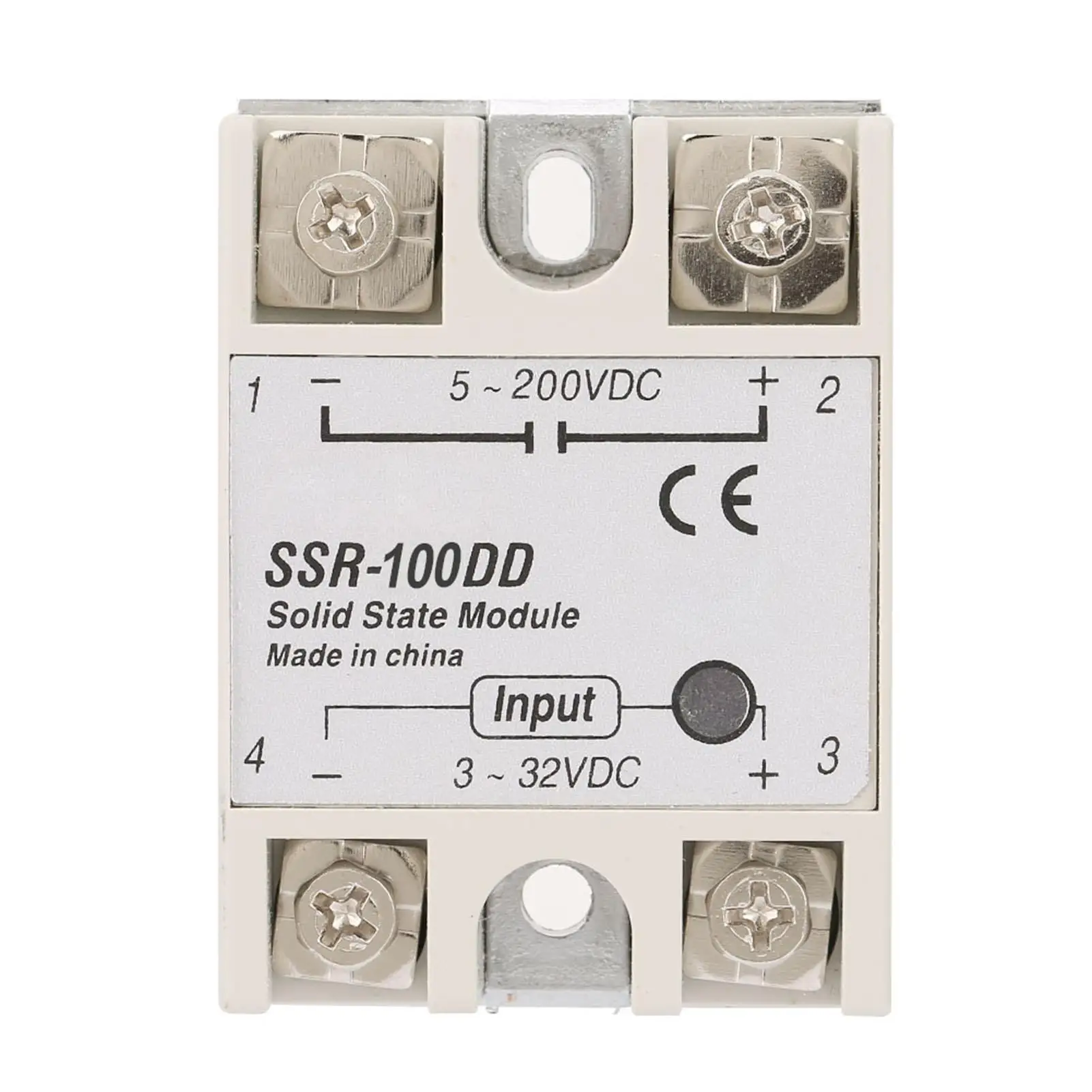 High-Performance DC-DC Solid State Relay SSR60DD, 60A/80A/100A, 332VDC to 5200VDC for Reliable Power Control