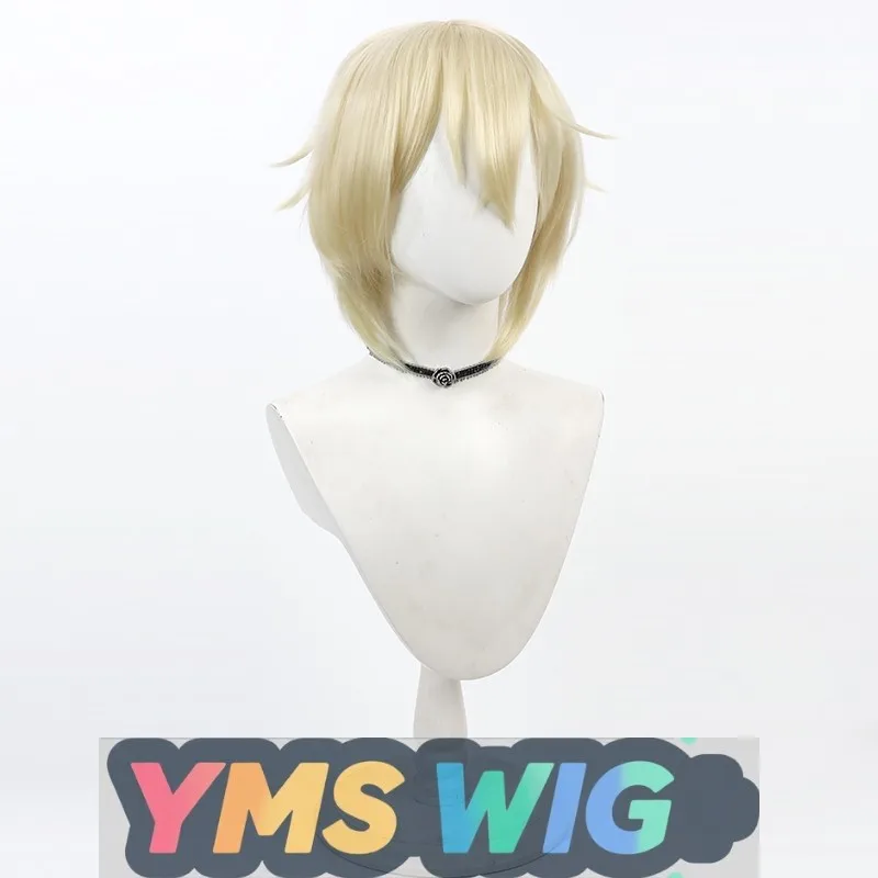 【YMS WIG】Touken Ranbu ONLINE Higekiri Cosplay Wig Light Blue Scalp Style
