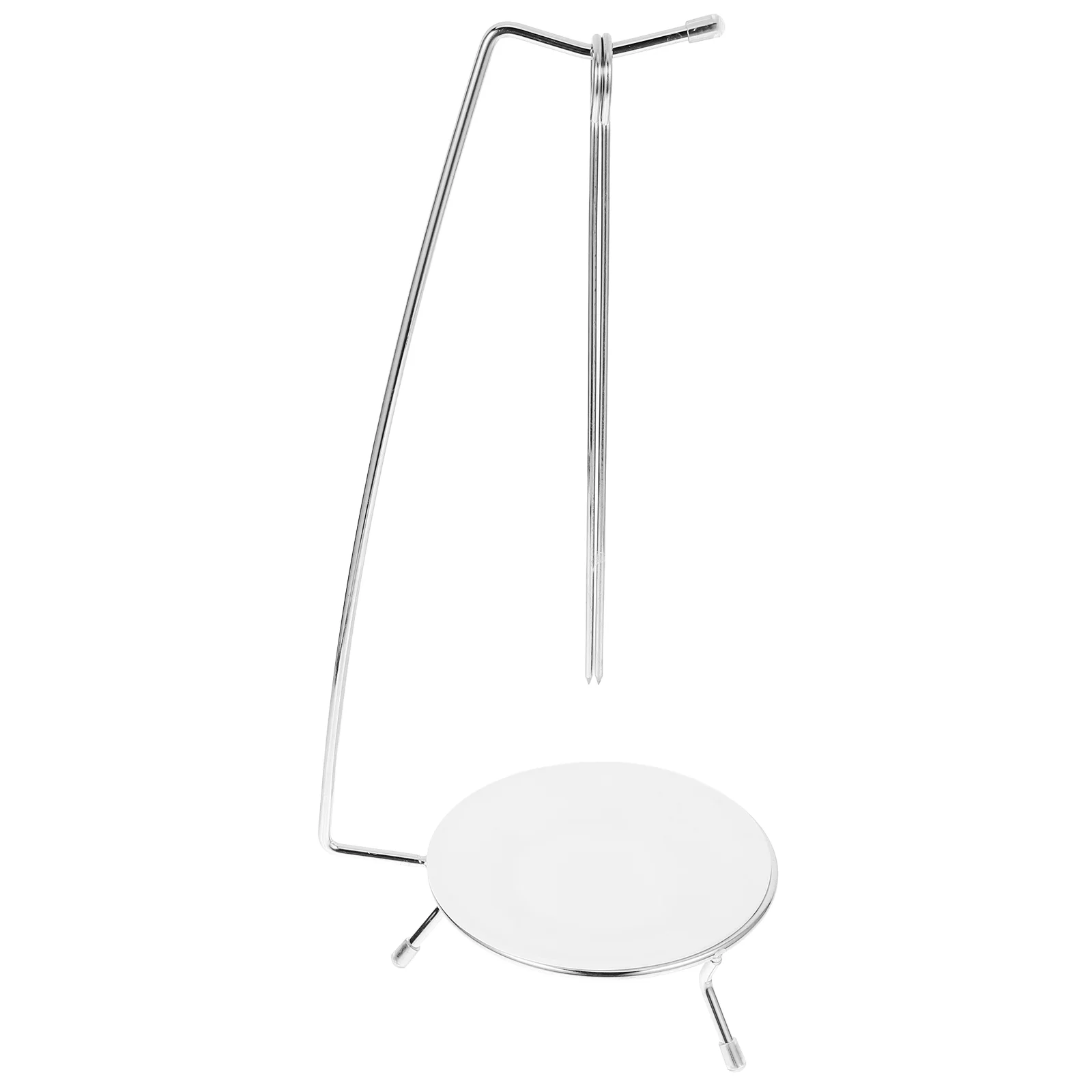 

Stainless Steel Barbecue Grill Meat Skewers Rod Holder Kabob Rack Grilling Food Airfryer Coat Hangers Bbq for Tray