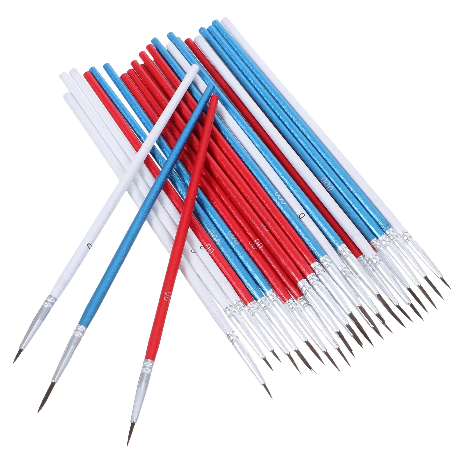 

30 Pcs Paint Brushes Hook Pen Bulk Detail Artists' Paintbrushes Fine Painting for