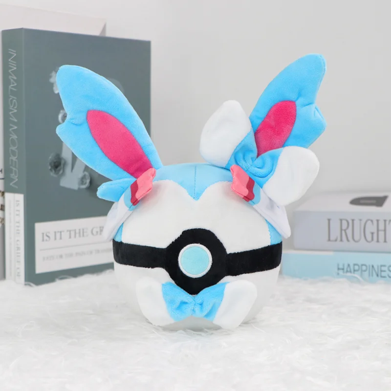 โปเกมอน ซิลเวียนตุ๊กตานุ่มมิมิคิว มาสเตอร์ โปเกบอลตุ๊กตาอะนิเมะเพลูเช่ของเล่นน่ารักบัตเตอร์ฟรี อุมเบรออนตุ๊กตาของขวัญวันเกิด