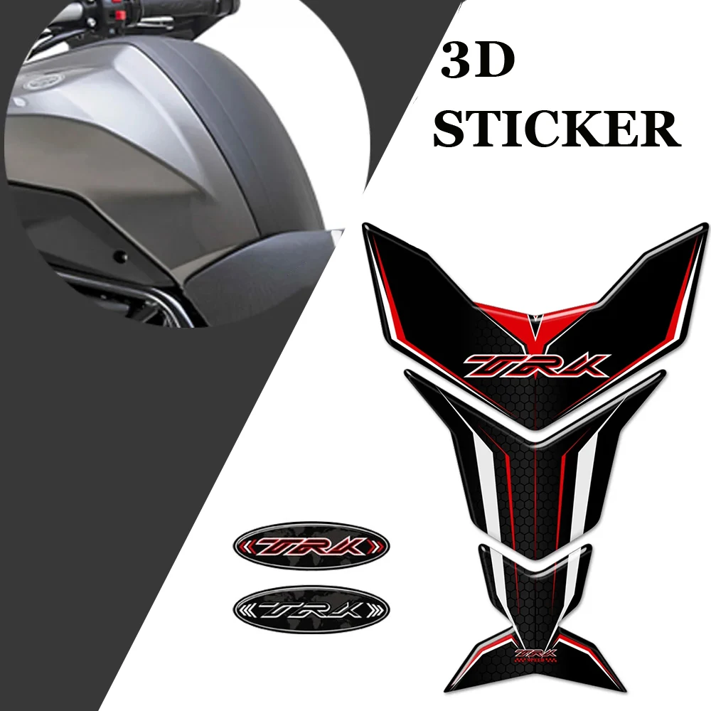 

For Benelli TRK502 TRK 521 502 X TRK521 Stickers Tank Pad Decal Protection Trunk Luggage Aluminum Cases Fairing Fender 2019 2020