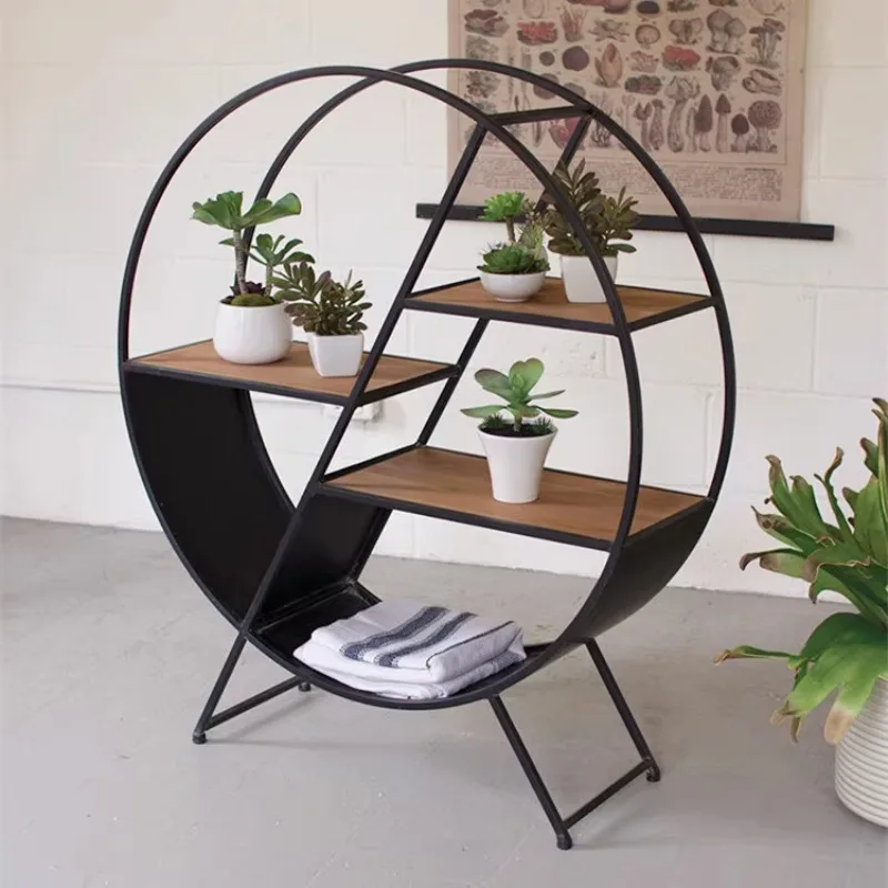 

Nordic Living Room Bedroom Floor Shelf Bogu Shelf Jewelry Shelf Bookshelf Flower