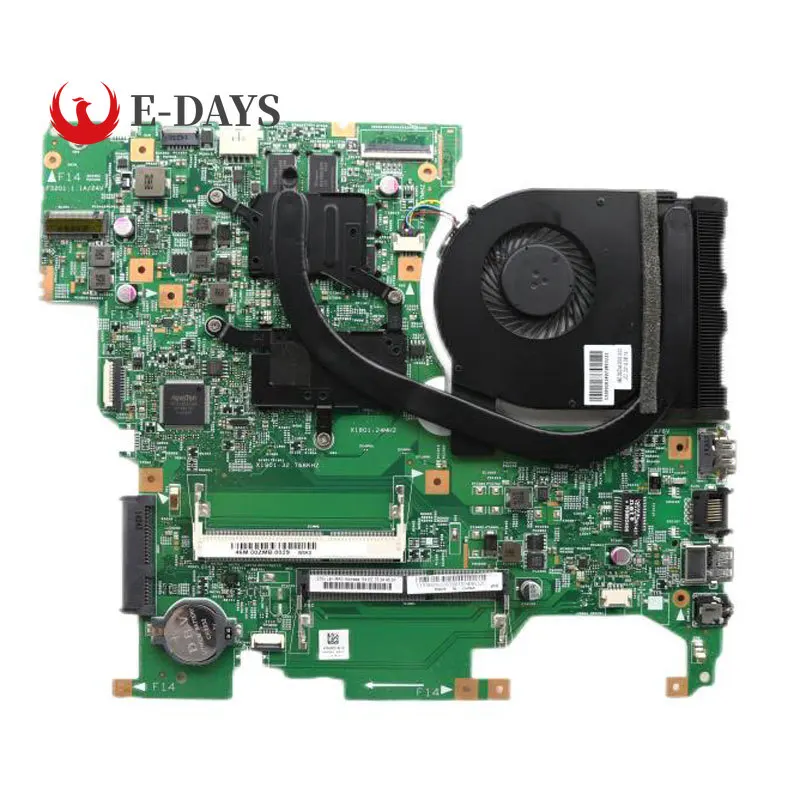 For LENOVO FLEX2-15 Notebook Mainboard 13308-1 Laptop Motherboard with Fan CPU 3558U I7-4510 GPU 840M 1G