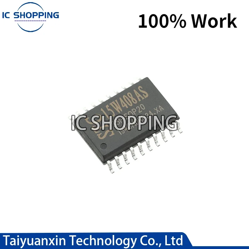 

10PCS STC15W408AS Macro Crystal Single Chip Microcomputer STC15W408AS-35I-SOP16 STC15W408AS-35I-SOP20 STC15W408AS-35I-SOP28