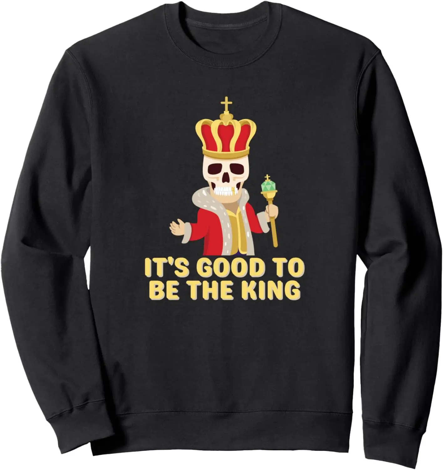 

IT'S GOOD TO BE THE KING - FUN KING CROWN Толстовка