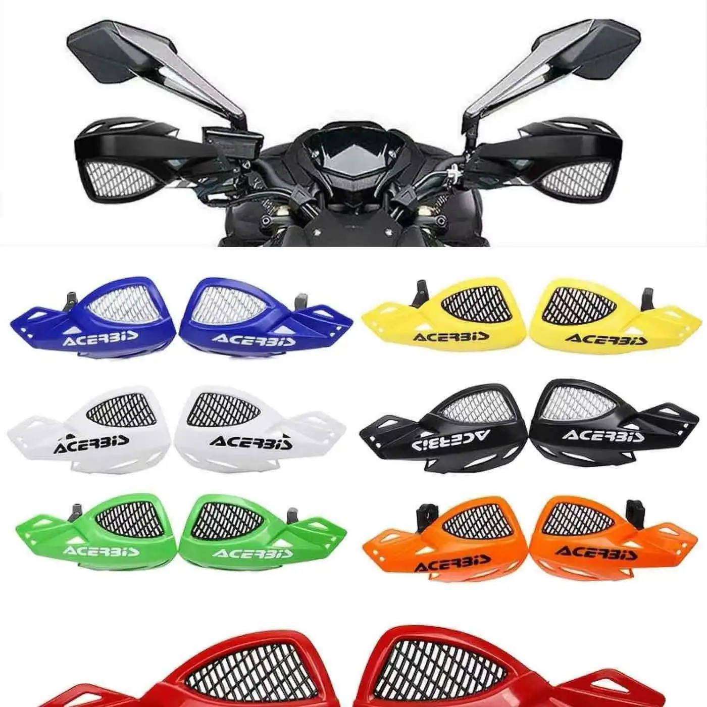 Universal Motorcycle Handlebar Guard Hand Protection New Handlebar Protective Device Suitable for 50CC-500CC ENDURO MX Pit Bike