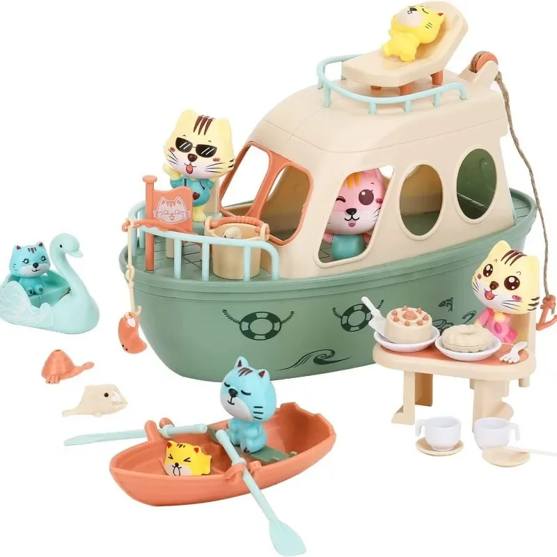 Articles Kawaii lapin pour enfants, animaux de compagnie, jouets, magasin de crème glacée, mini aliments, accessoires de beurre, livraison gratuite, choses pour Barbie, bricolage, maison, jeu de fille