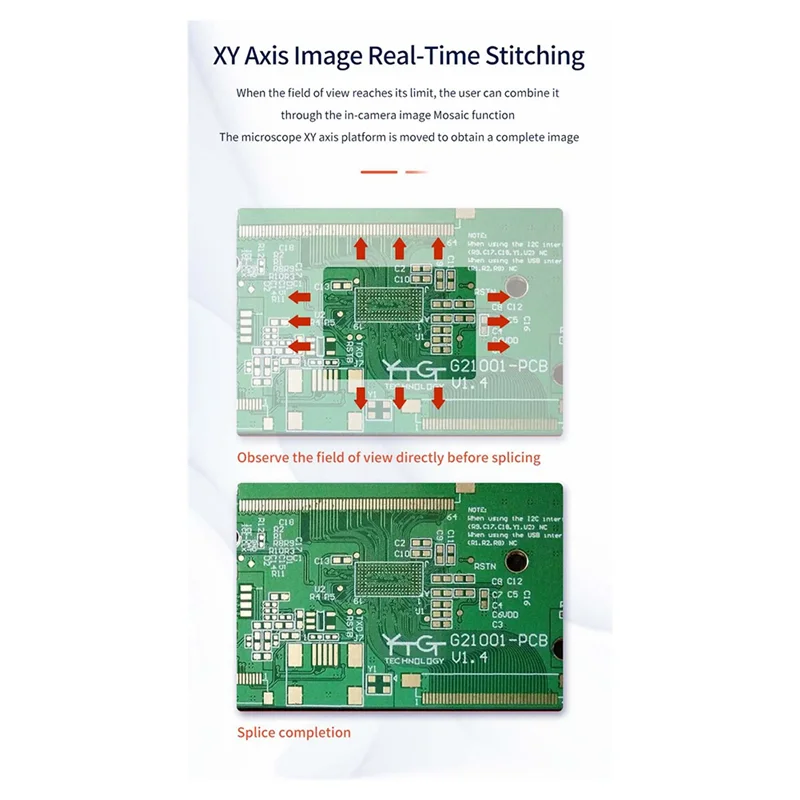 USB 顕微鏡カメラ 4K UHD 顕微鏡デジタル USB カメラ 8MP 1/1.8 インチセンサー、USB2.0 インターフェース使いやすい