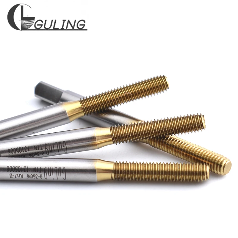 

HSSE With Tin Forming Tap UNF 0-90 0-80 1-72 2-64 3-56 4-48 5-44 6-40 8-36 8-40 3/16 12-32 12-28 Machine Screw Fine Thread Taps