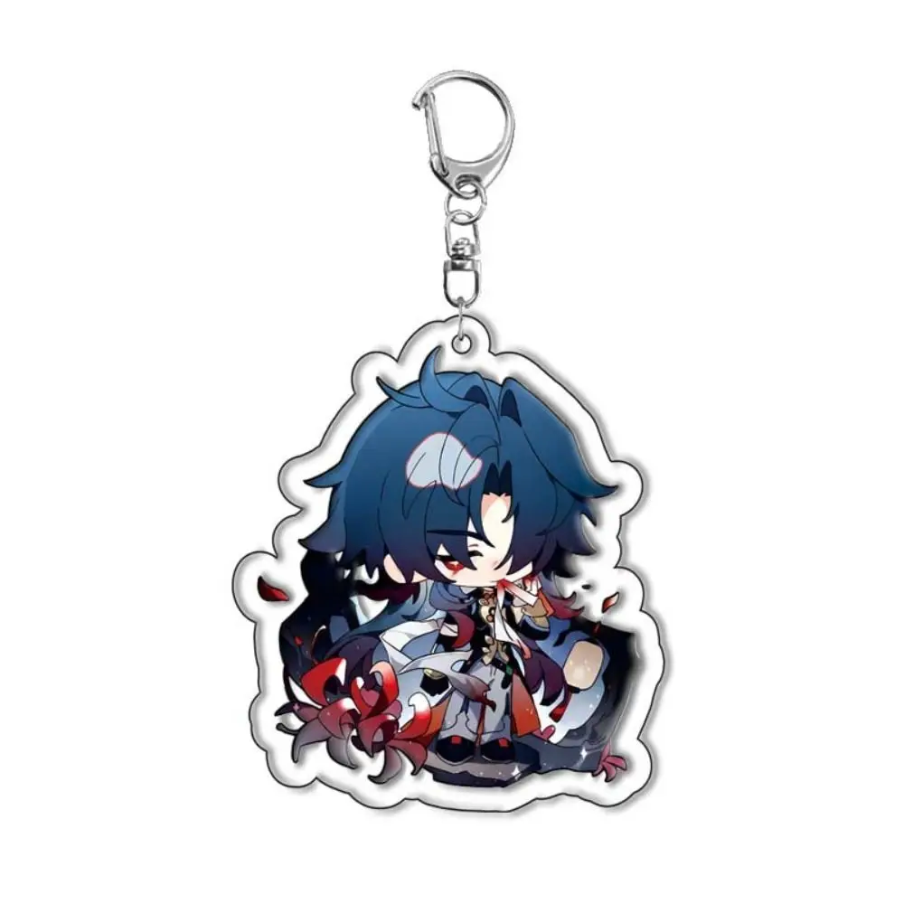 سلسلة مفاتيح Fuan Xuan Honkai Star Rail ، إكسسوارات قلادة لعبة Kafka Seele ، شارة الدعامة السابعة من مارس ، جديدة