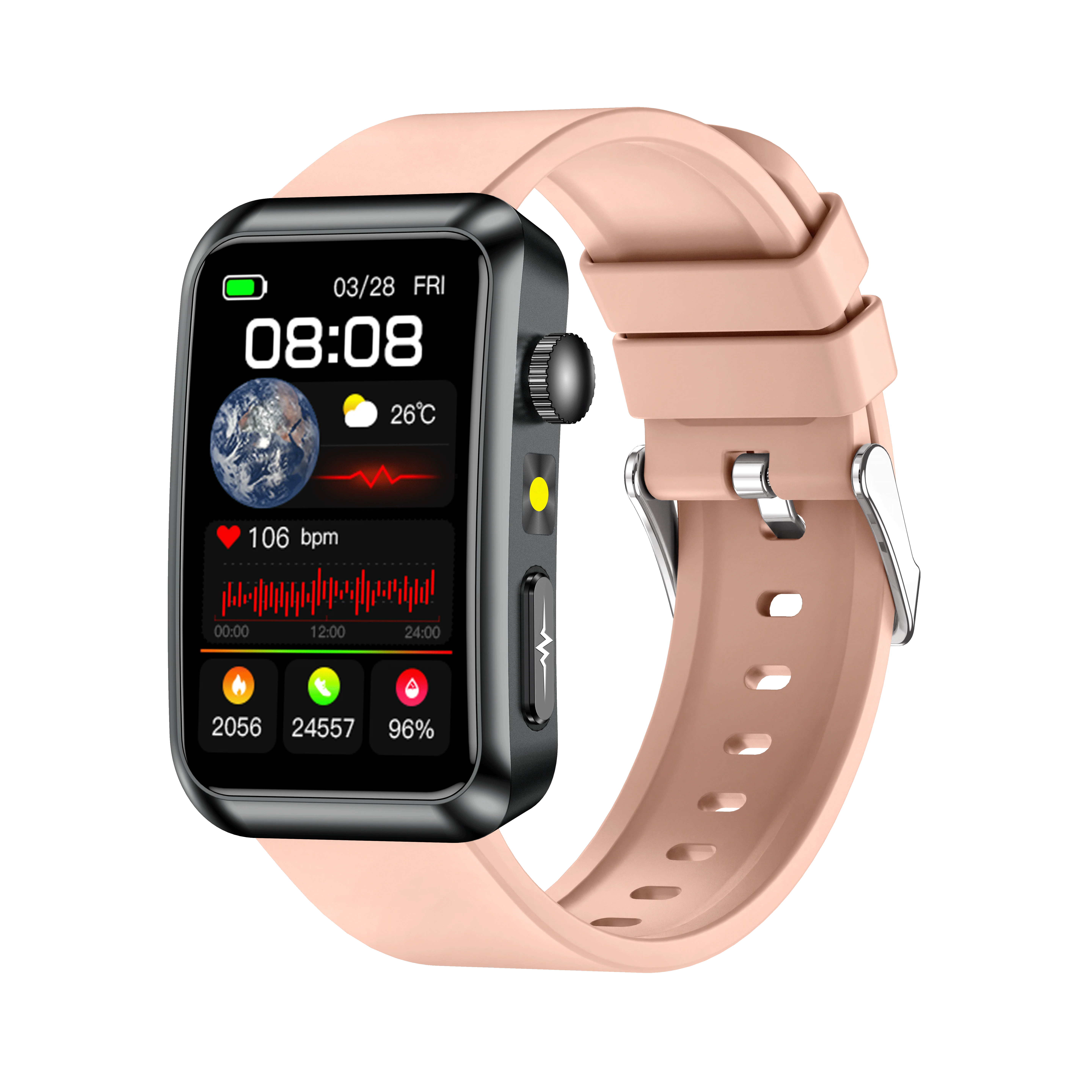 

TK77 EDA Skin Electrical Testing Rapid Assessment of Emotional Heart Rate Health Status Bluetooth Calling Voice Assistant Watch