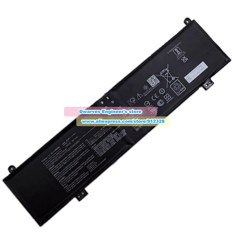 حقيقي C41N2013 C41N2013-1 بطارية 15.4V 90Wh ل Asus ROG Strix G15 G513 G17 G713 Scar 15 G533 17 G733 Zephyrus G15 GA503Q M16