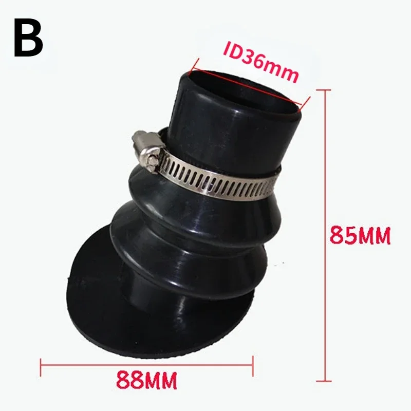 Gas pumps nozzle splash guard for fuel gathering cover self-sealing oil vapor recovery splash cover accessories