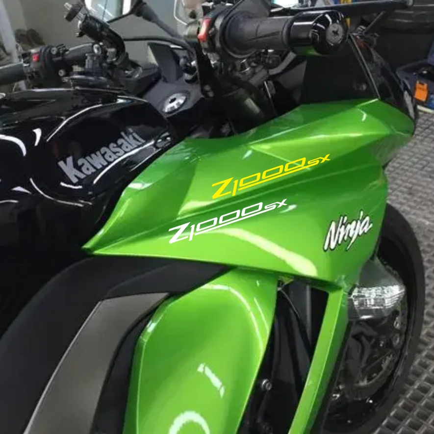 

Pegatinas Motorcycle Reflective Stickers Body helmet fuel tank Waterproof logo decal For KAWASAKI Z1000SX z 1000sx