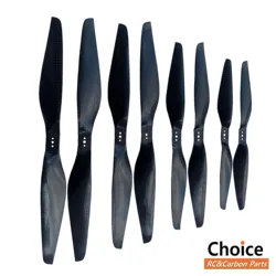 4Pcs Carbon Fiber Propeller 8055 9055 1055 1155 1255 1355 1455 1555 Props for RC Electric Model Airplane Blades 3K Material