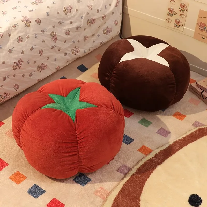 *modern Creative shiitake mushroom tomato throw pillow living room sofa cushion decorative ornament