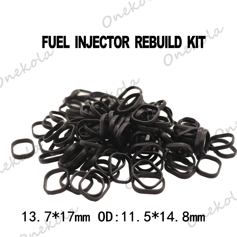 Free shipping 500pieces Fuel Injector rubber seals injector plug seal for fuel injector repair kit for Toyota Lexus Mazda