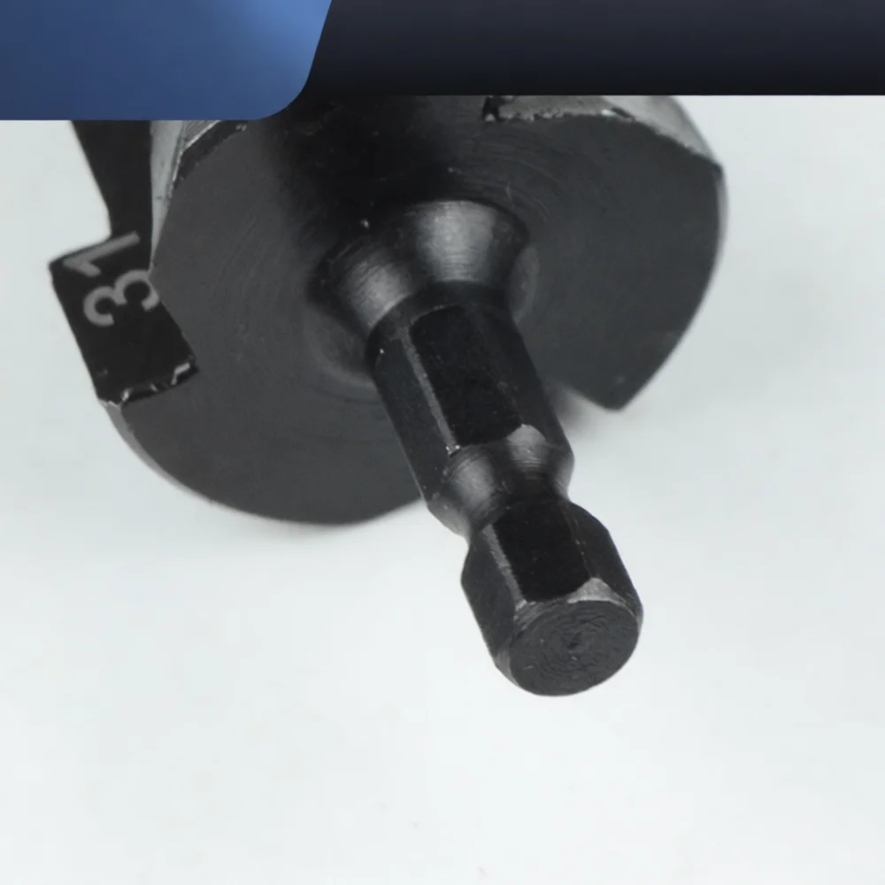 Three Blade Hex Shank PPR Pipe Opener Woodworking Hole Saw Step Drill Bit Professional Metal Cutting Tool Supply view 4